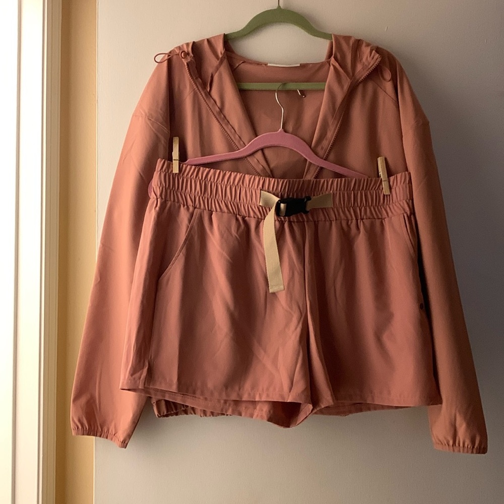 Shorts and jacket